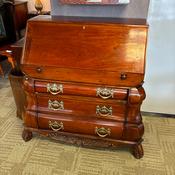 Victorian-style mahogany bureau
