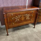 Beautiful marquetry French style neoclassical chest of drawers image