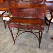 Edwardian mahogany ladies writing secretaire desk image