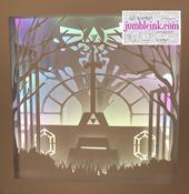 €5.50 - Master Sword - Square 3D Paper Cut Template Light Box SVG