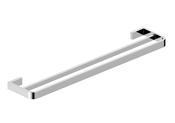 Hudson Double Towel Rail Chrome image