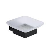 Skye Soap Dish Holder Matt Black image