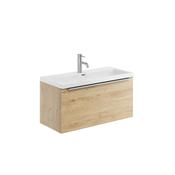 Mona 800 Basin Wall Cabinet Davos Oak image
