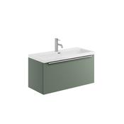 Mona 800 Basin Wall Cabinet Reed Green image