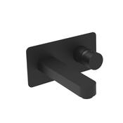 Amani Black Wall Mounted Tap image