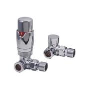 Designer Twin Pack TRV, Chrome Corner image