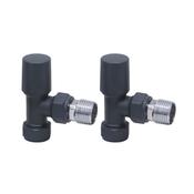 Radiator Angled Carbon Anthracite 15mm (pair) image