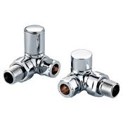 Corner Valve Chrome 15mm (pair) image