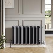 2 Column Horizontal Designer Radiator Anthracite 1010 x 600 image