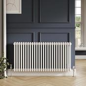 3 Column Designer Radiator Insertable Feet (pair) White image