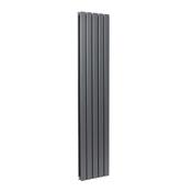 Bloom Vertical Double Anthracite Designer Radiator 340 x 1800 image