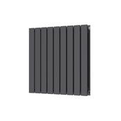 Bloom Horizontal Double Anthracite Designer Radiator 614 x 600 image