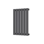 Bloom Horizontal Single Anthracite Designer Radiator 410 x 600 image