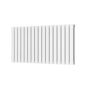 Bloom Horizontal Double White Designer Radiator 1158 x 600 image