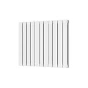 Bloom Horizontal Double White Designer Radiator 750 x 600 image