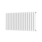 Bloom Horizontal Single White Designer Radiator 1158 x 600 image