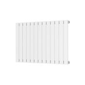 Bloom Horizontal Single White Designer Radiator 886 x 600 image
