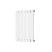 Bloom Horizontal Single White Designer Radiator 410 x 600 image