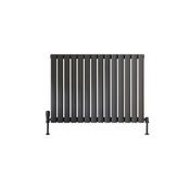 Blossom Horizontal Single Anthracite Designer Radiator 826 x 600 image