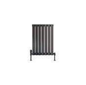 Blossom Horizontal Single Anthracite Designer Radiator 413 x 600 image