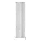 Blossom Vertical Double White Designer Radiator 531 x 1800 image