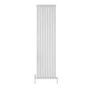 Blossom Vertical Single White Designer Radiator 531 x 1800 image