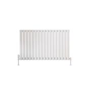 Blossom Horizontal Single White Designer Radiator 944 x 600 image