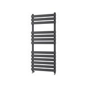 Magnolia Carbon Anthracite Towel Rail 500 x 1200 image