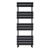 Aster Black Towel Radiator 450 x 1200 image