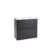 Topaz 900 Floor Cabinet Matt Grey with Counter Top image