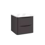 Topaz 500 Wall Cabinet Matt Grey with Counter Top image