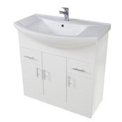 Nayara 950 Floor Cabinet Polar White (incl basin) image