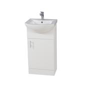 Nayara 450 Floor Cabinet Polar White (incl basin) image