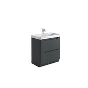 Medora 800 Floor Cabinet Matt Anthracite (incl basin)