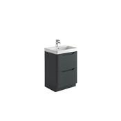 Medora 600 Floor Cabinet Matt Anthracite (incl basin) image