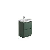 Medora 600 Floor Cabinet Matt Sage Green (incl basin) image