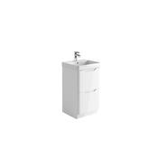Medora 500 Floor Cabinet High Gloss White (incl basin) image