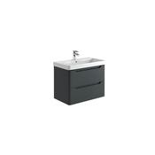 Medora 800 Wall Cabinet Matt Anthracite (incl basin) image