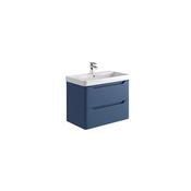 Medora 800 Wall Cabinet Matt Twighlight Blue (incl basin) image
