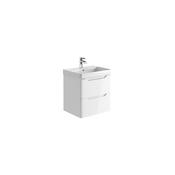 Medora 600 Wall Cabinet High Gloss White (incl basin) image