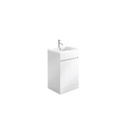 Elara 500 Vanity Unit High Gloss White (incl basin) image