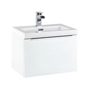 Mona 500 Basin Cabinet High Gloss White (incl basin) image