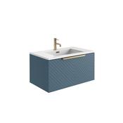 Chevron 800 Cabinet Matt Twighlight Blue (incl basin) image