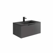 Cairo Matt Grey 800 LED Cabinet (incl basin) image
