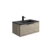 Cairo Grey Oak 800 LED Cabinet (incl basin) image