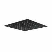 Black Square Shower Head 200mm image