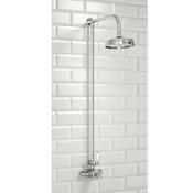 Traditional Rigid Riser Shower with Fixed Head image