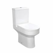 Nera Comfort Height Pan Including Cistern &amp; D Shape Soft Close Seat image