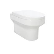Nera Wall Hung Pan &amp; D Shape Soft Close Seat image