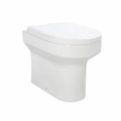 Nera Back to Wall Pan &amp; D Shape Soft Close Seat image